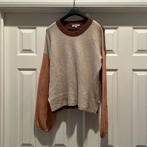 Madewell wool alpaca mutli color sweater